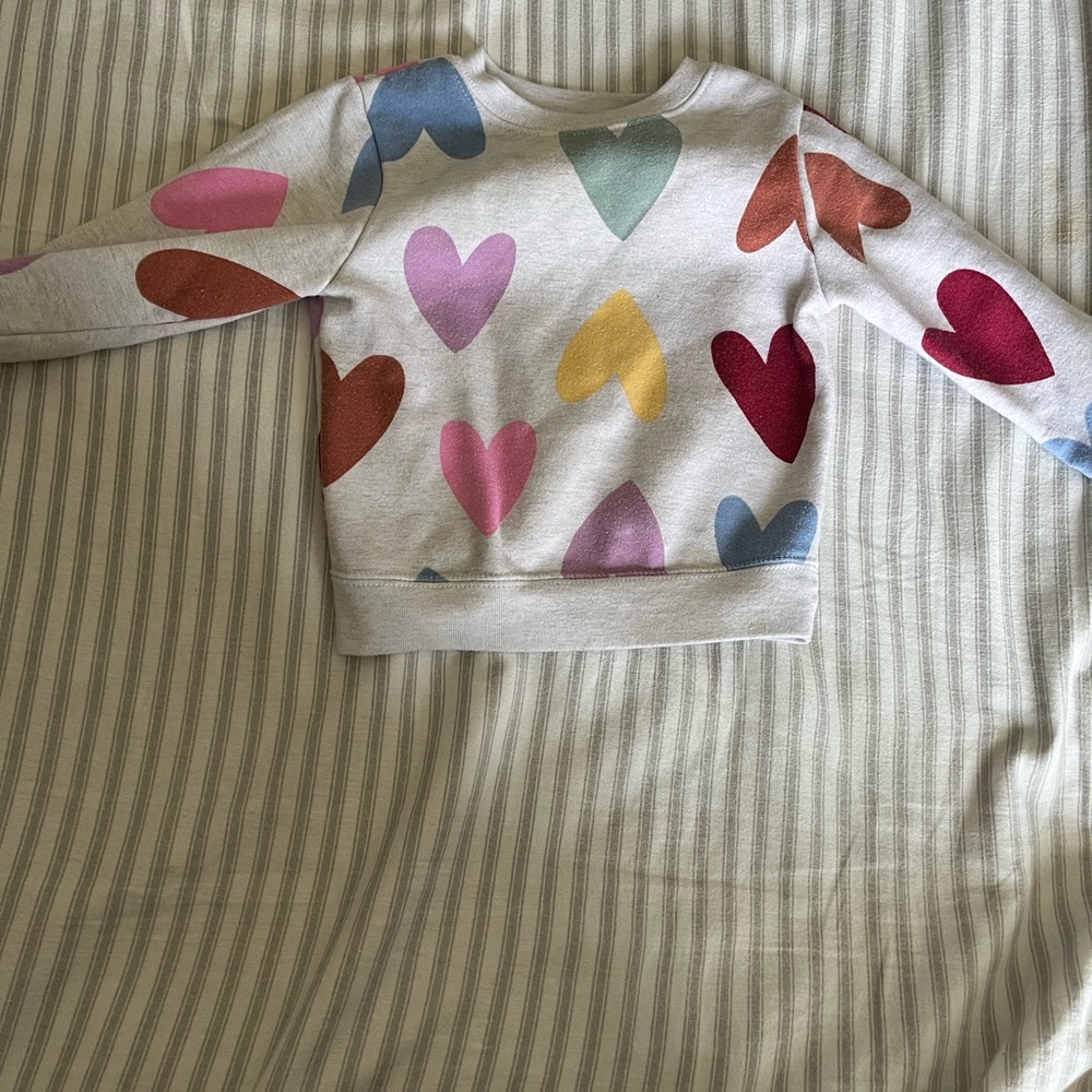 Heart sweatshirt